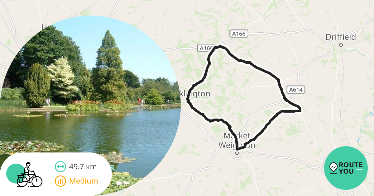 To the train station Market Weighton railway station Recreational