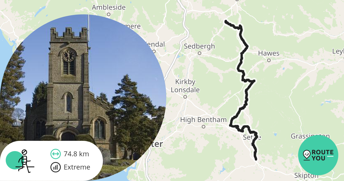 National Trails Pennine Bridleway part 2 Recreational walking route RouteYou