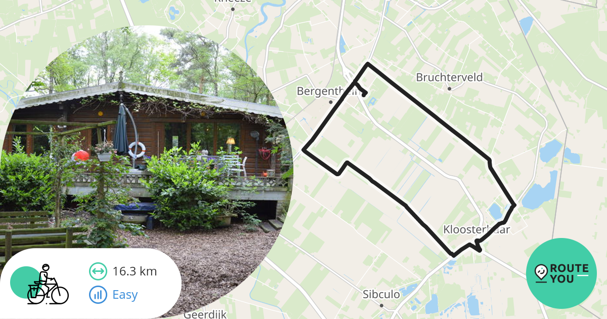 Op ontdekking in de natuur - Recreatieve fietsroute | RouteYou