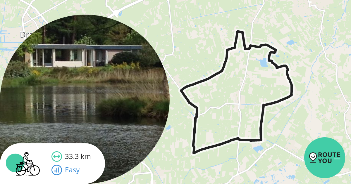 Op ontdekking in de natuur - Recreatieve fietsroute | RouteYou