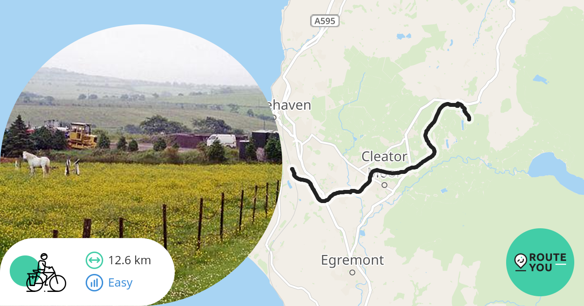 RowrahWhitehaven Cycle Track Recreational cycle route RouteYou