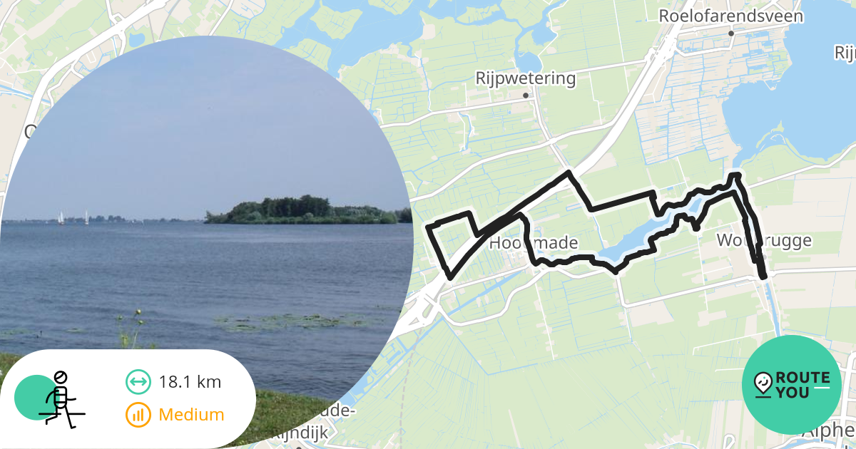 Rondom De Wijde Aa Recreatieve Wandelroute Routeyou