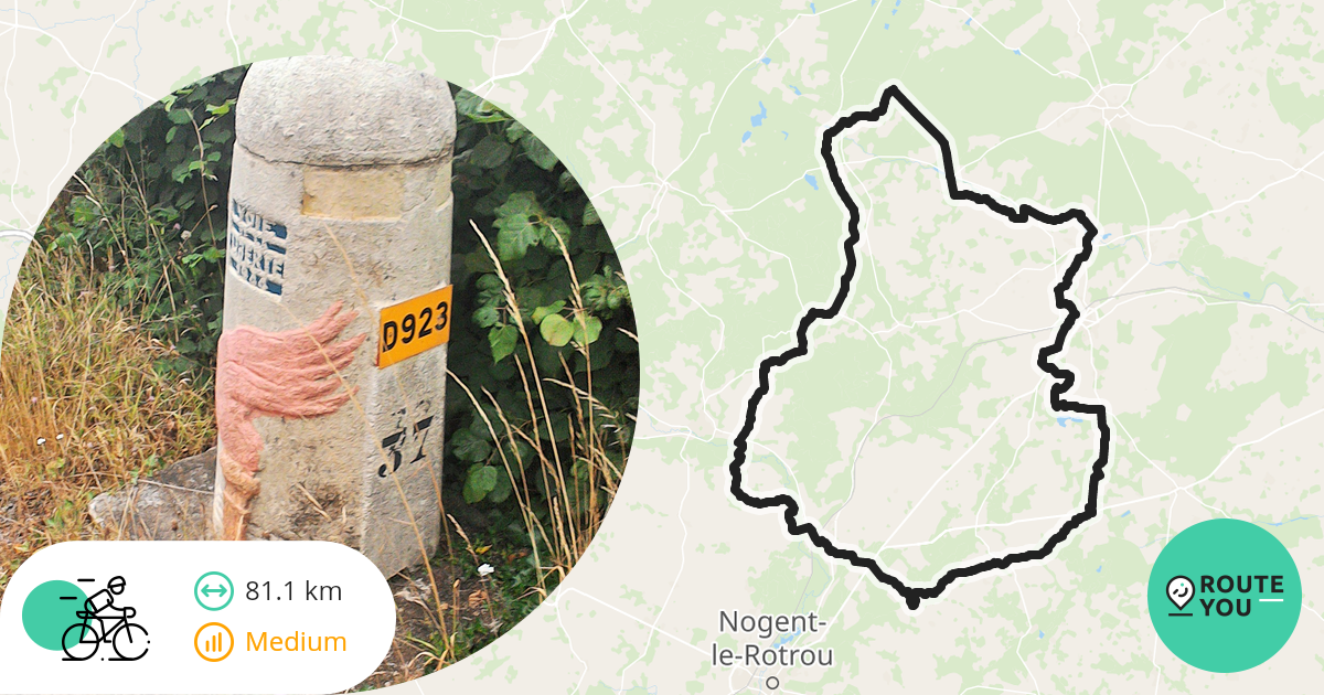 Découvrir les environs le long de Borne Voie de la Liberté Itinéraire vélo de course RouteYou