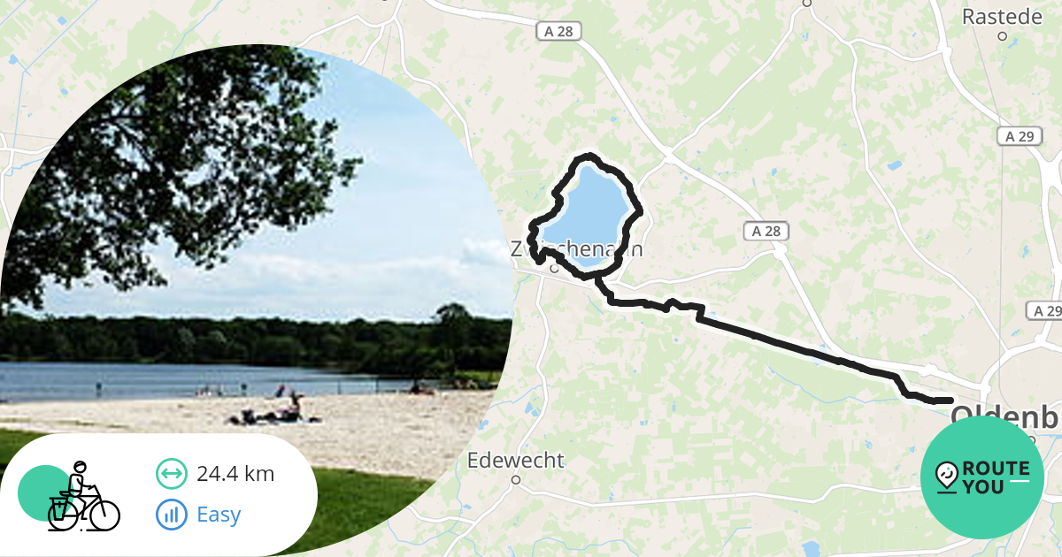 Oldenburg Bad Zwischenahn Freizeit Fahrradroute RouteYou