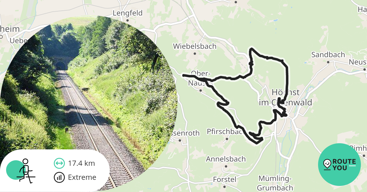 Kloster Höchst und Umgebung Spazierwege RouteYou