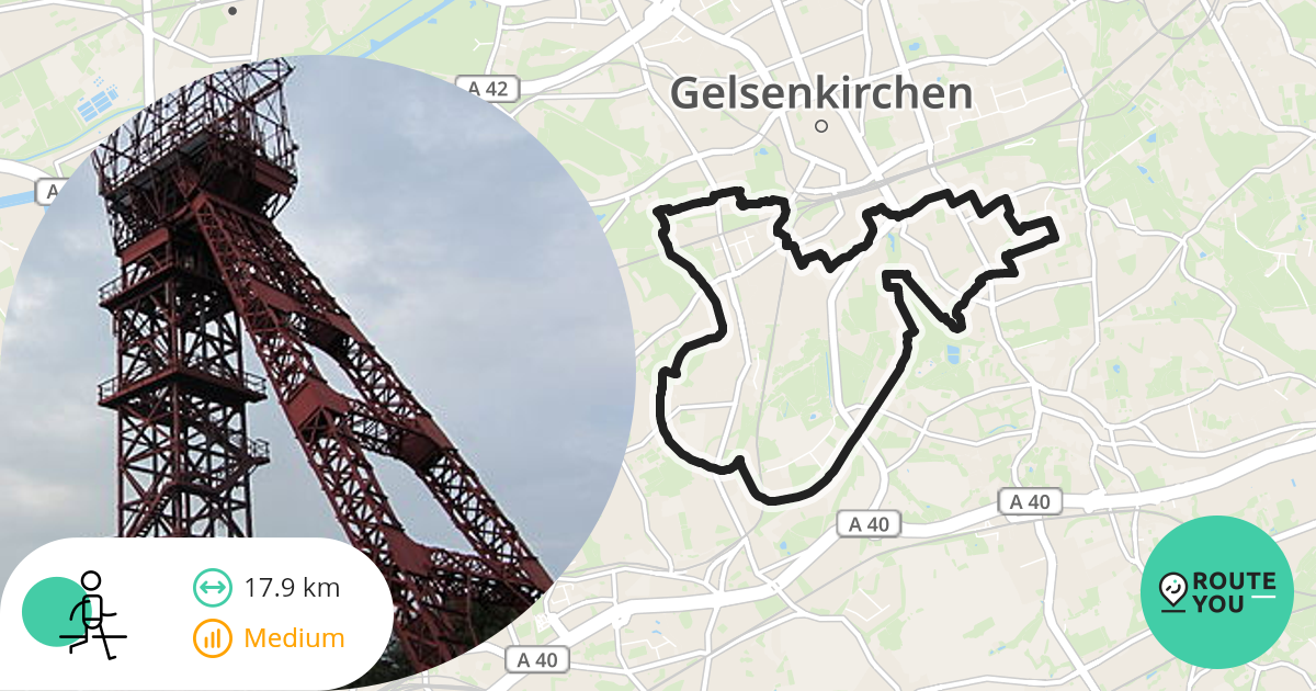 Höhepunkt in der Region Gelsenkirchen Spazierwege RouteYou