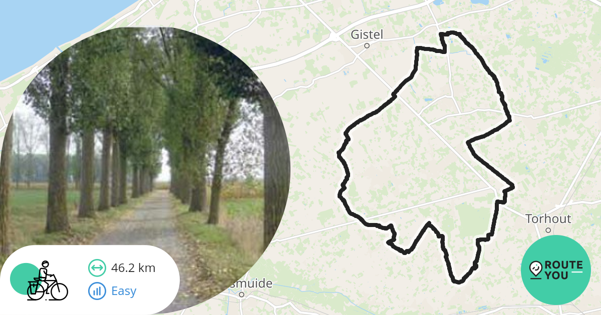 Toeren Door Het Brugse Ommeland - Recreatieve Fietsroute | RouteYou