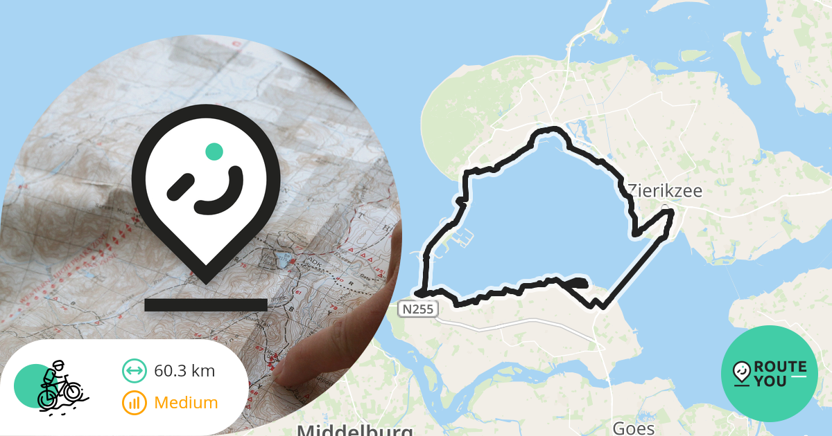 Route Zeeland Mountainbikeroute RouteYou
