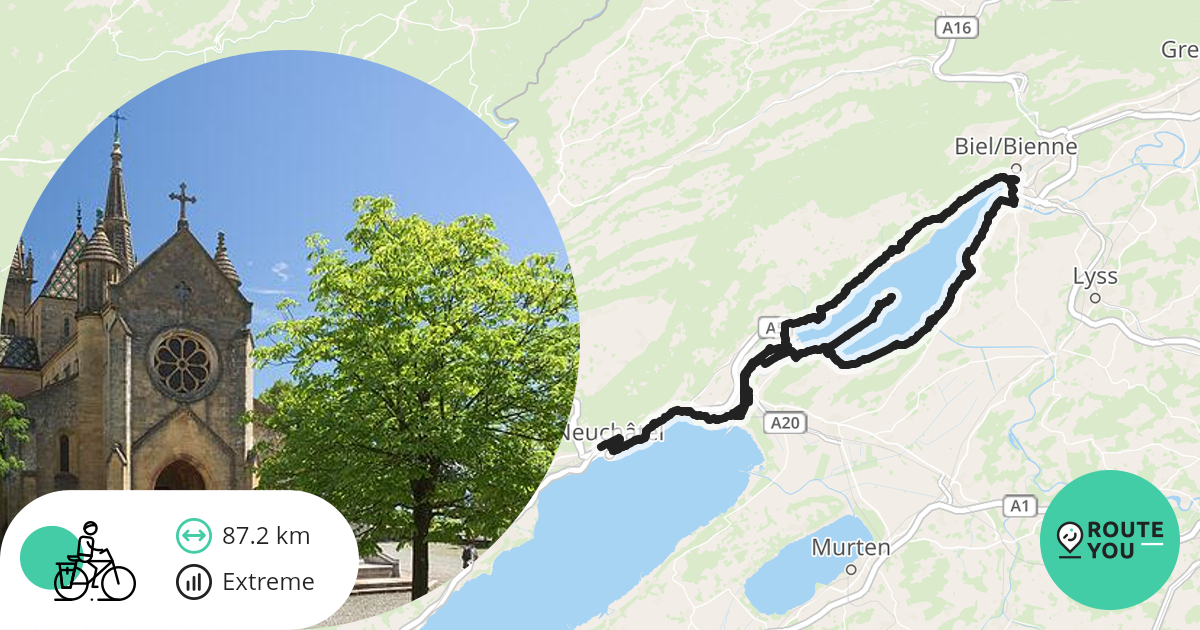 Tour du best sale lac bienne velo