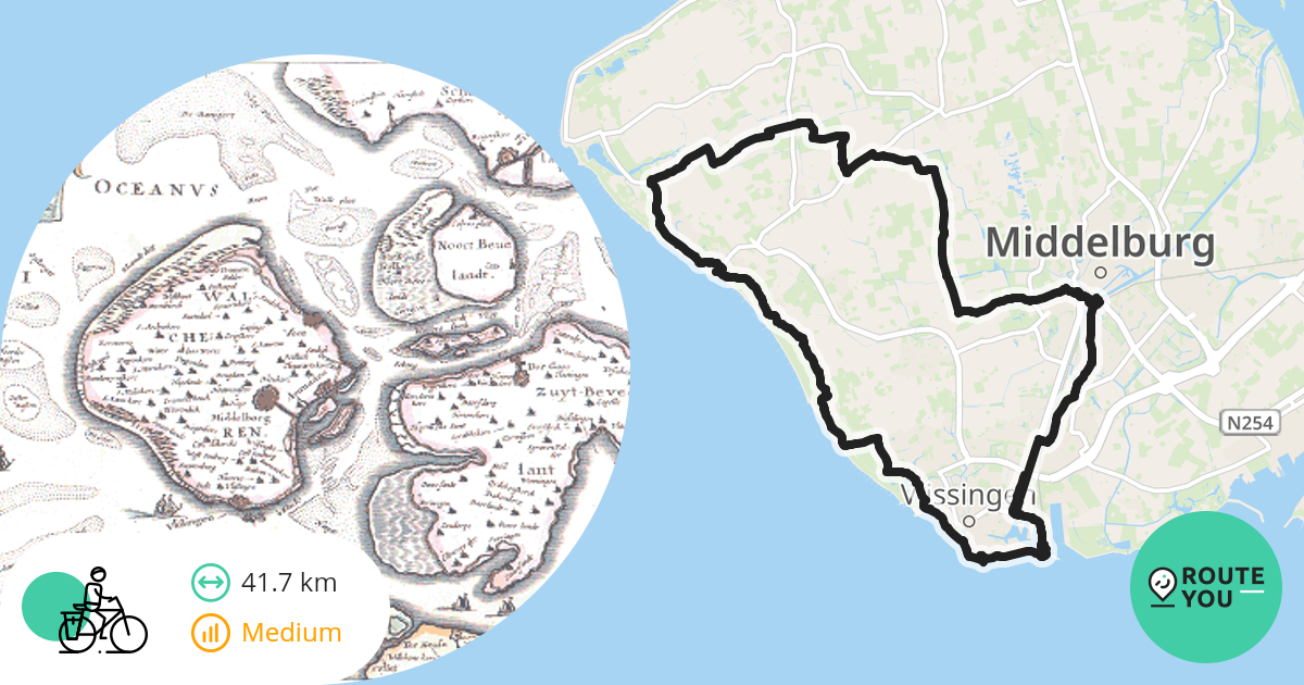 Happen en trappen zeeland - Fietsroute | RouteYou