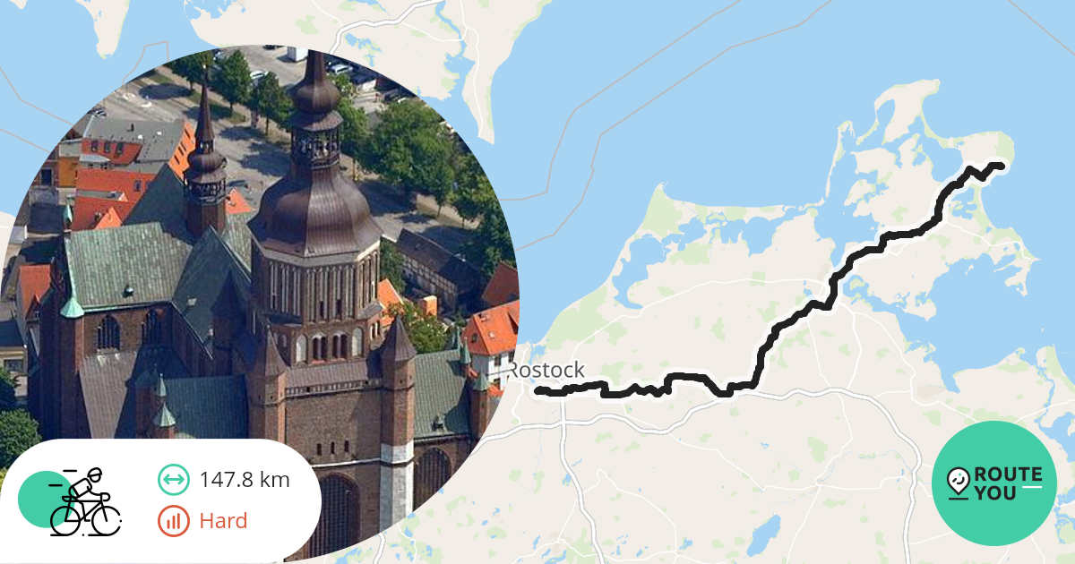 A3.2 Rennrad Sassnitz Rostock Rennradroute RouteYou
