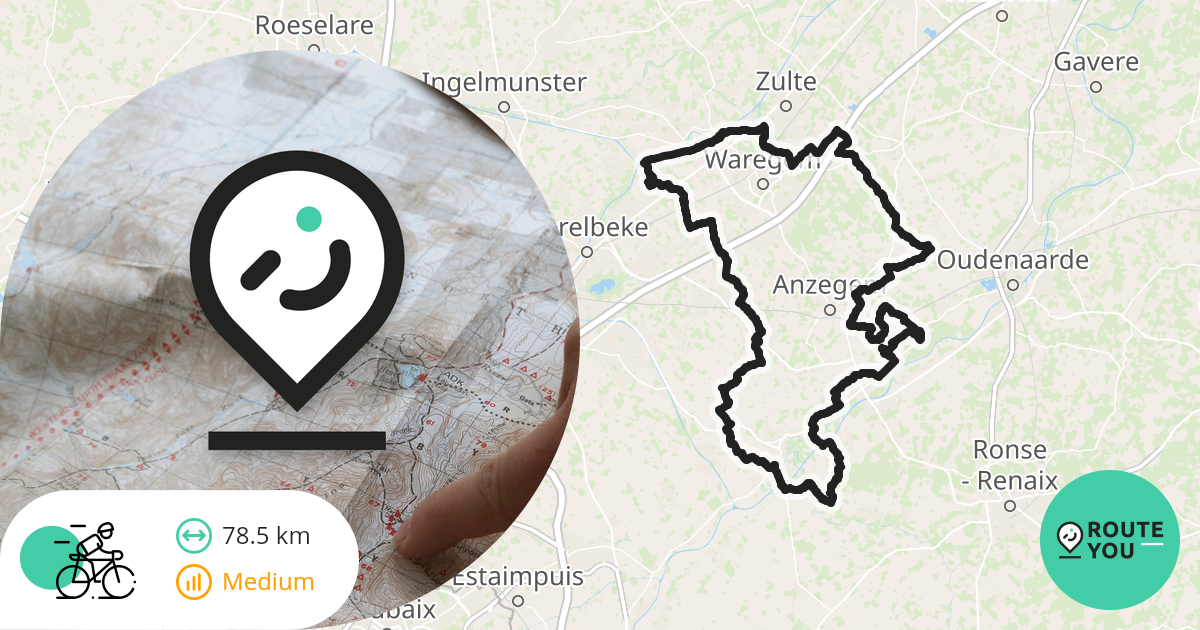 Tour De Briek 75 Km Racefietsroute RouteYou
