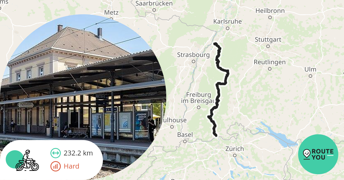 B500 motorcycle route routeyou