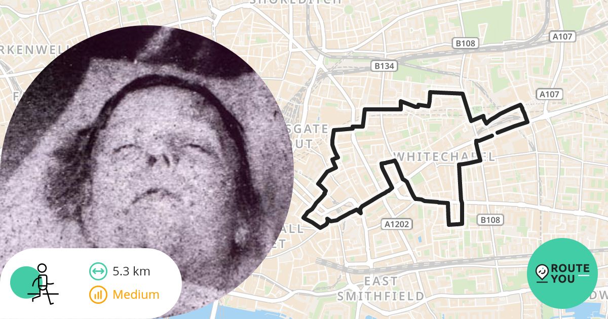 Jack the Ripper route - Walking route | RouteYou