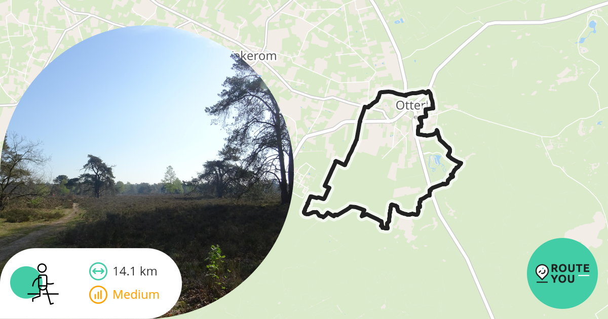 Otterlo Wandelroute RouteYou
