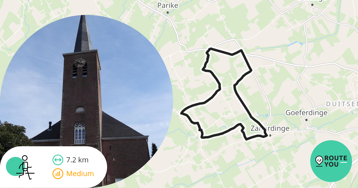 Zomaar even weg: Wegkapel Onze-Lieve-Vrouw de la Salette - Wandelroute