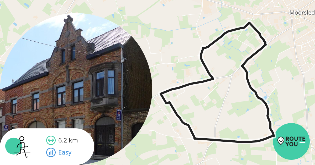 Moorslede Wandelroute RouteYou