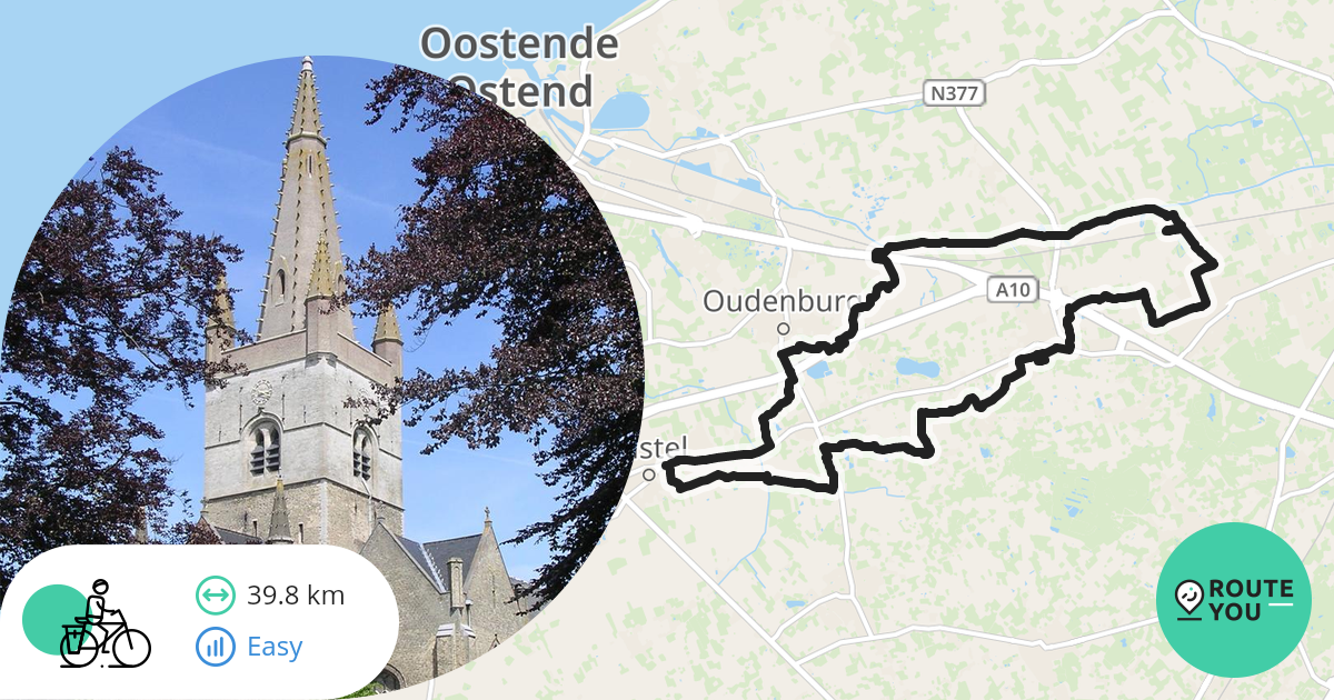oud gemeentehuis varsenare Stadsfietsroute RouteYou