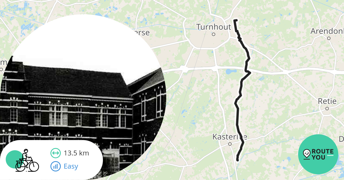 Oud turnhout netherust Recreatieve fietsroute RouteYou