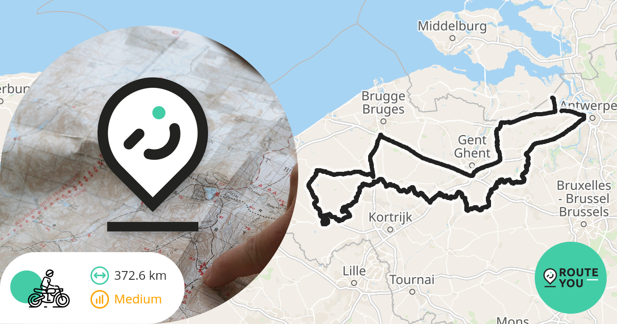 Dagtrip Diksmuide Ieper Vlaamse Ardennen Motorroute RouteYou