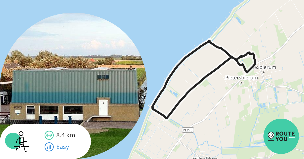 Pietersbierum, op ontdekking in de natuur - Wandelroute | RouteYou