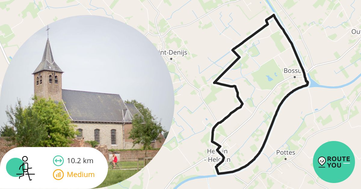 Te Routes Een wandelroute om van te genieten in Leiestreek - Wandelroute | RouteYou