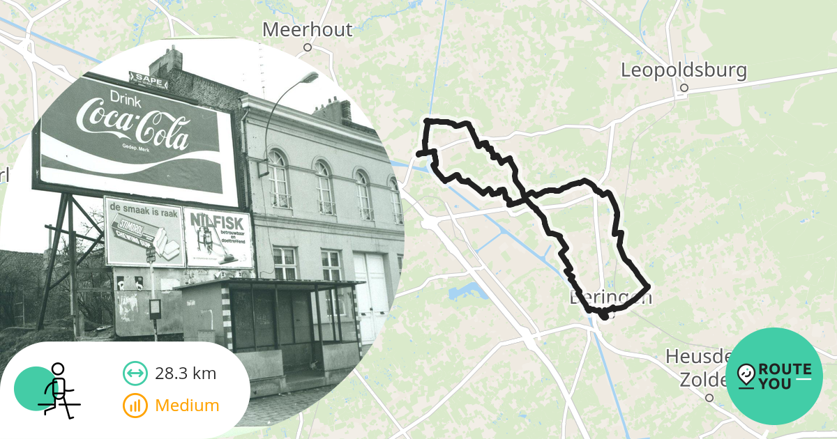 Beringen - Wandelroute | RouteYou