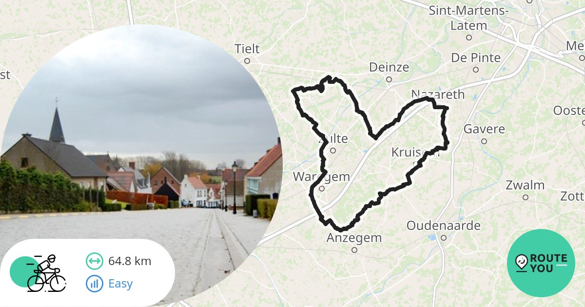 drapstraat-9810-nazareth-vlaanderen-belgi-racefietsroute-routeyou