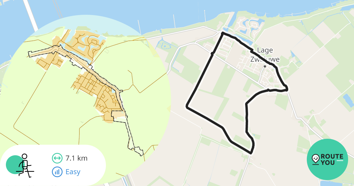 Lage Zwaluwe natuurtoeren Wandelroute RouteYou Lage Zwaluwe natuurtoeren Wandelroute RouteYou