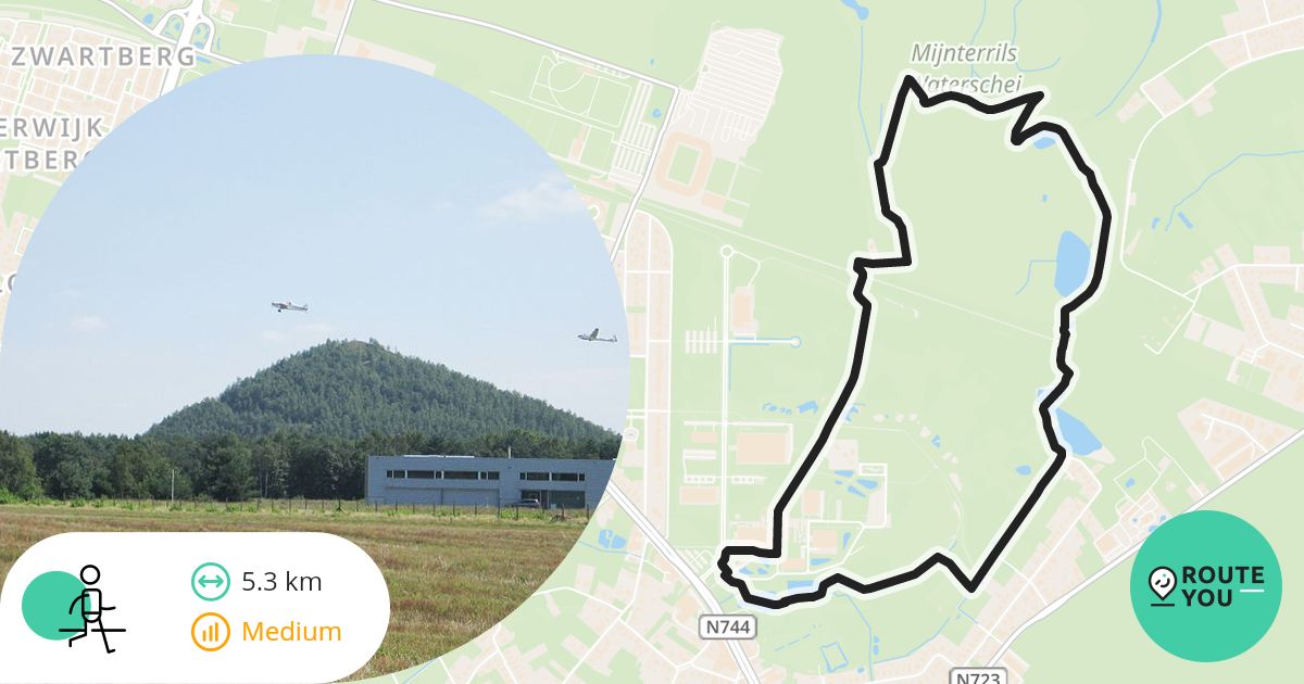 Te Routes De vrijheid om te wandelen - Wandelroute | RouteYou