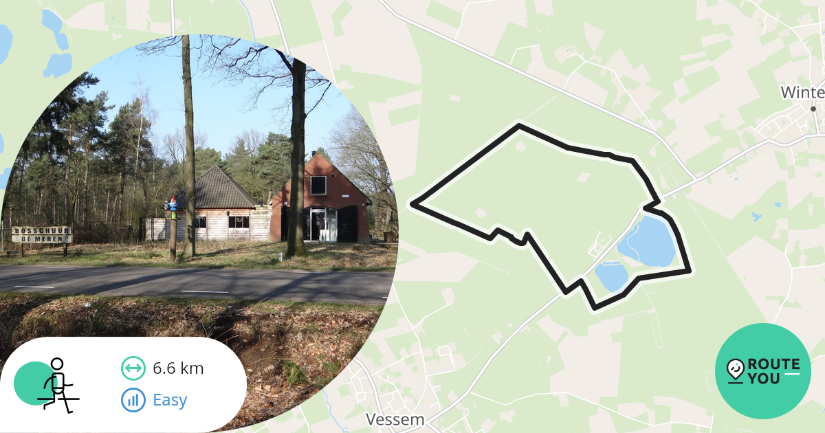 Wandellus Op On Verharde Wegen In Wintelre Wandelroute Routeyou