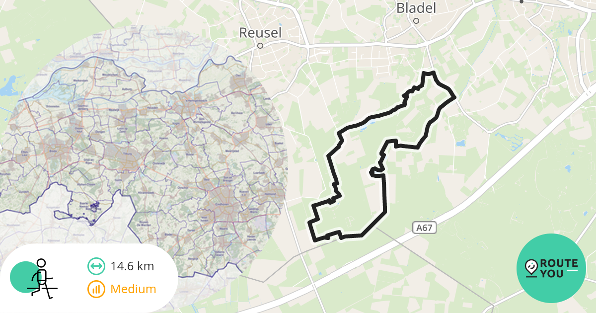 Wandelen Langs Rustige Wegen - Wandelroute | RouteYou