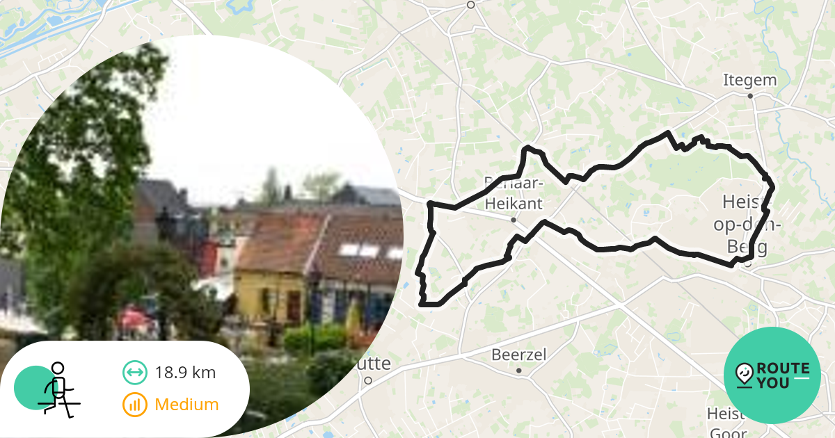 Heist-op-den-Berg - Wandelroute | RouteYou