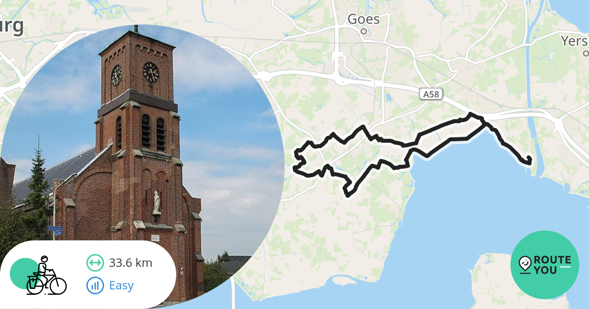 Op ontdekking in de natuur - Recreatieve fietsroute | RouteYou