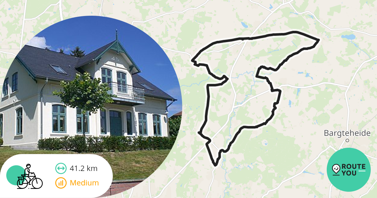 Erkundungsradtour in Wakendorf II Freizeit Fahrradroute RouteYou