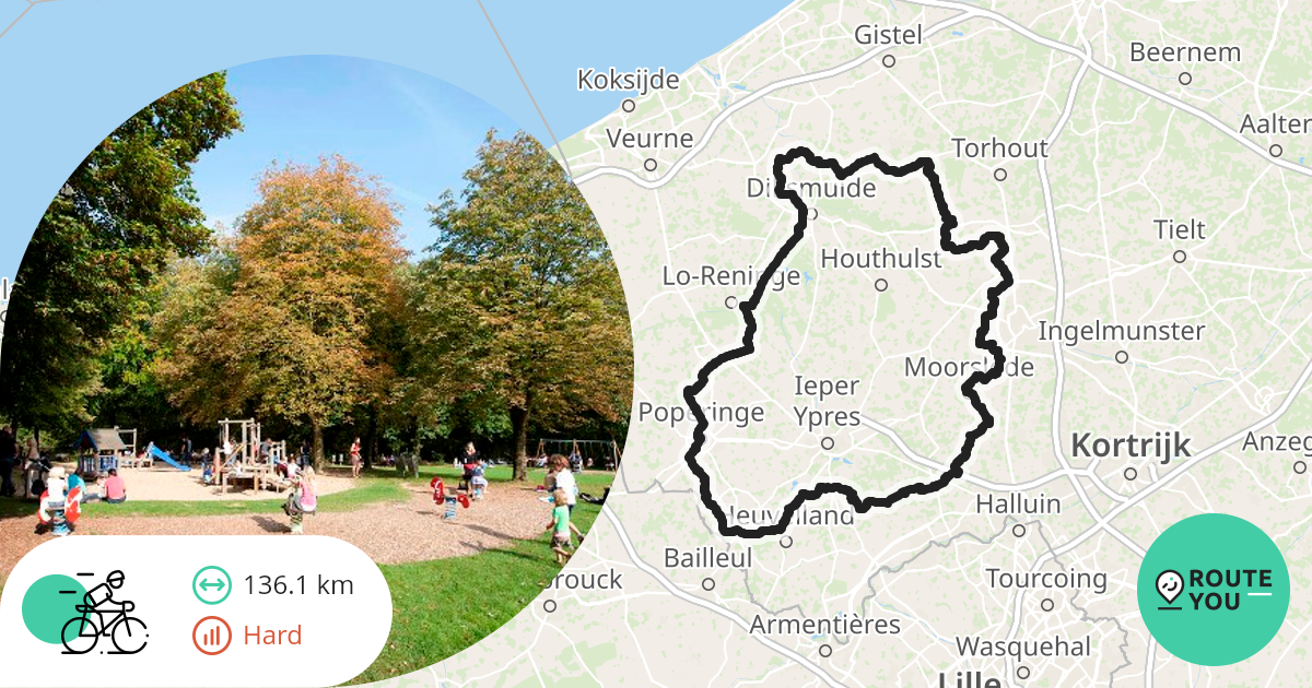 À vélo vers l'abbaye Abbaye SaintSixte de Westvleteren Itinéraire