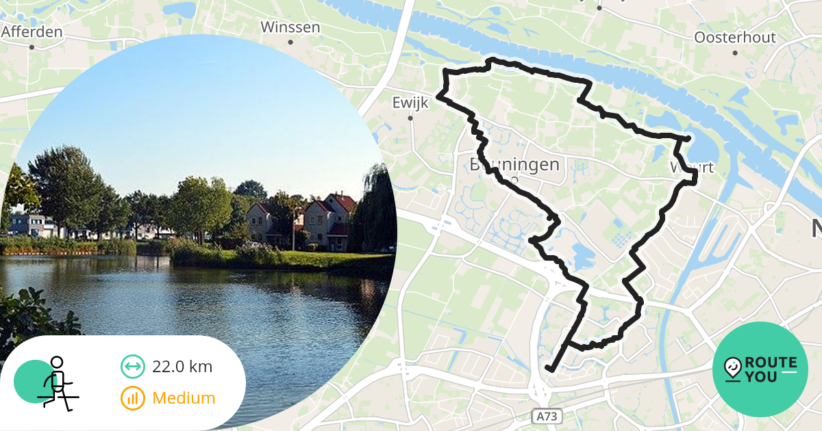 Klompenpad Beuningen Wandelroute Routeyou