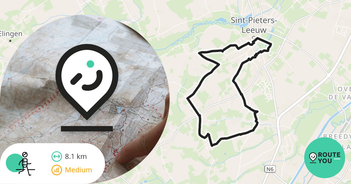 The Vosholenwandeling in Leeuw-Saint-Pierre - Walking route | RouteYou