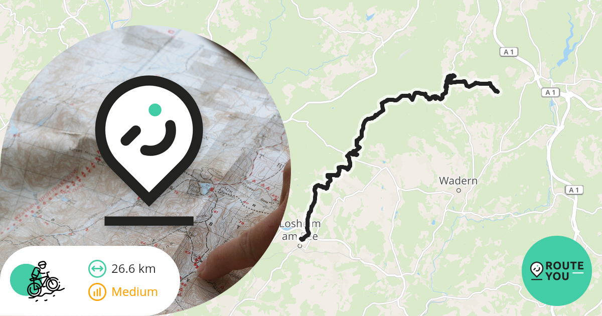 Losheim am See Nonnweiler MountainbikeRoute RouteYou