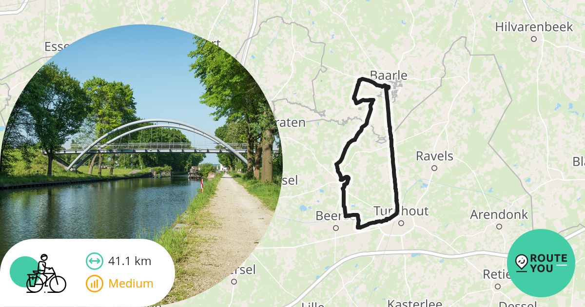 Beerse - Recreatieve fietsroute | RouteYou