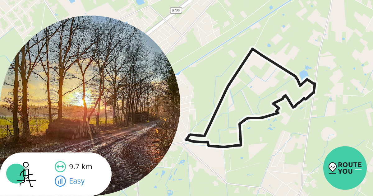 SintJobin'tGoor Wandelroute RouteYou