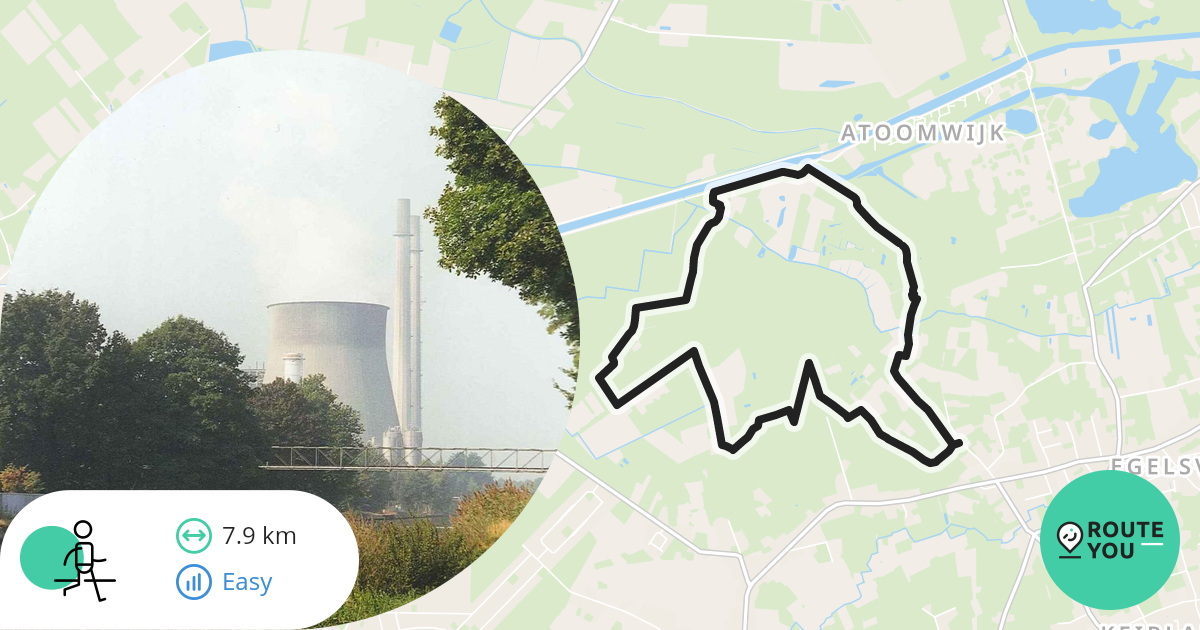 Mol nuclea golf club - Wandelroute | RouteYou