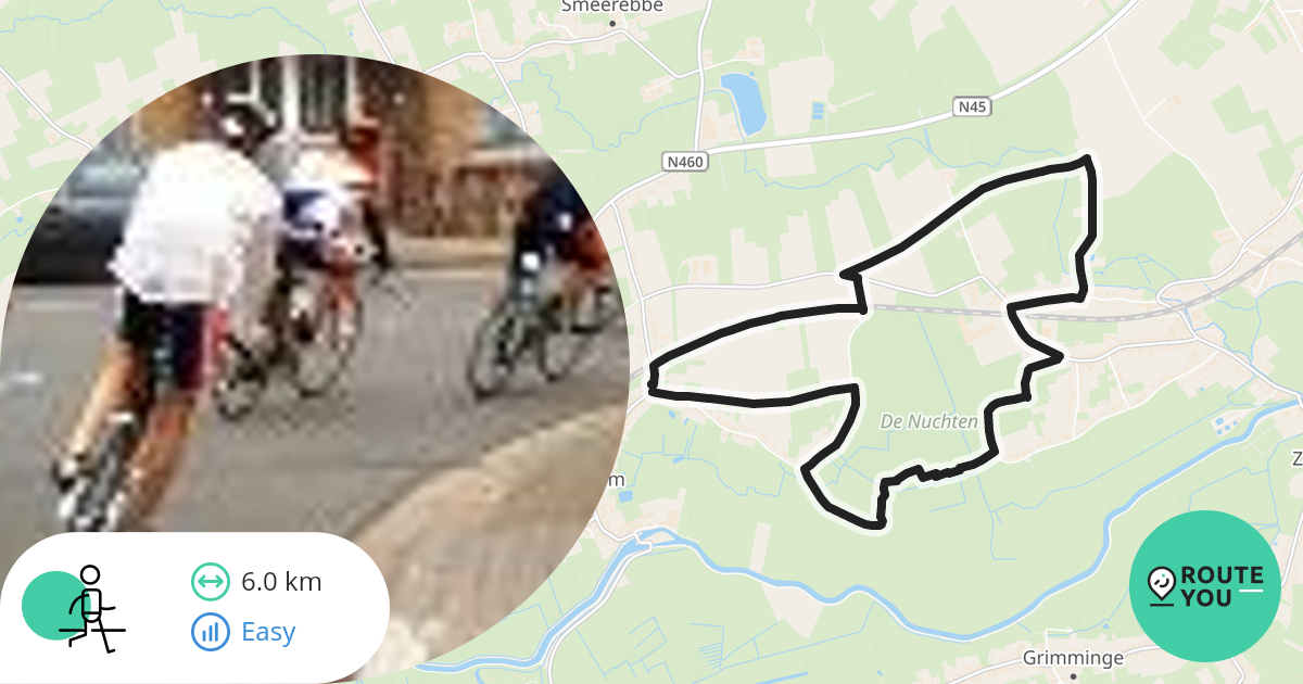 Idegem Wandelroute RouteYou