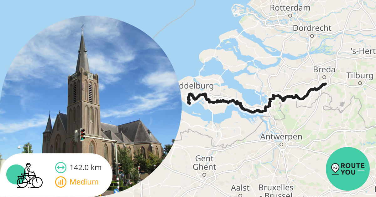 LF13 - Schelde Rijn Route - Fietsroute | RouteYou