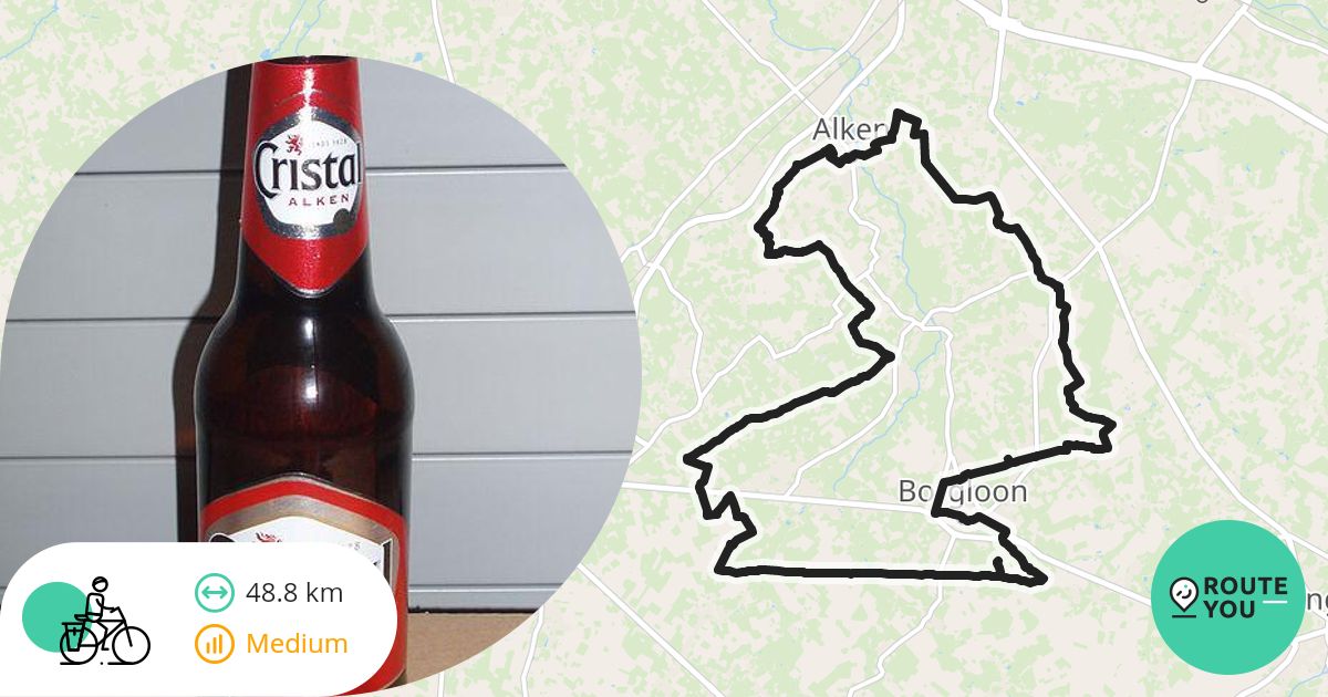 Pluktuinroute 2 (49km) - Recreatieve fietsroute | RouteYou