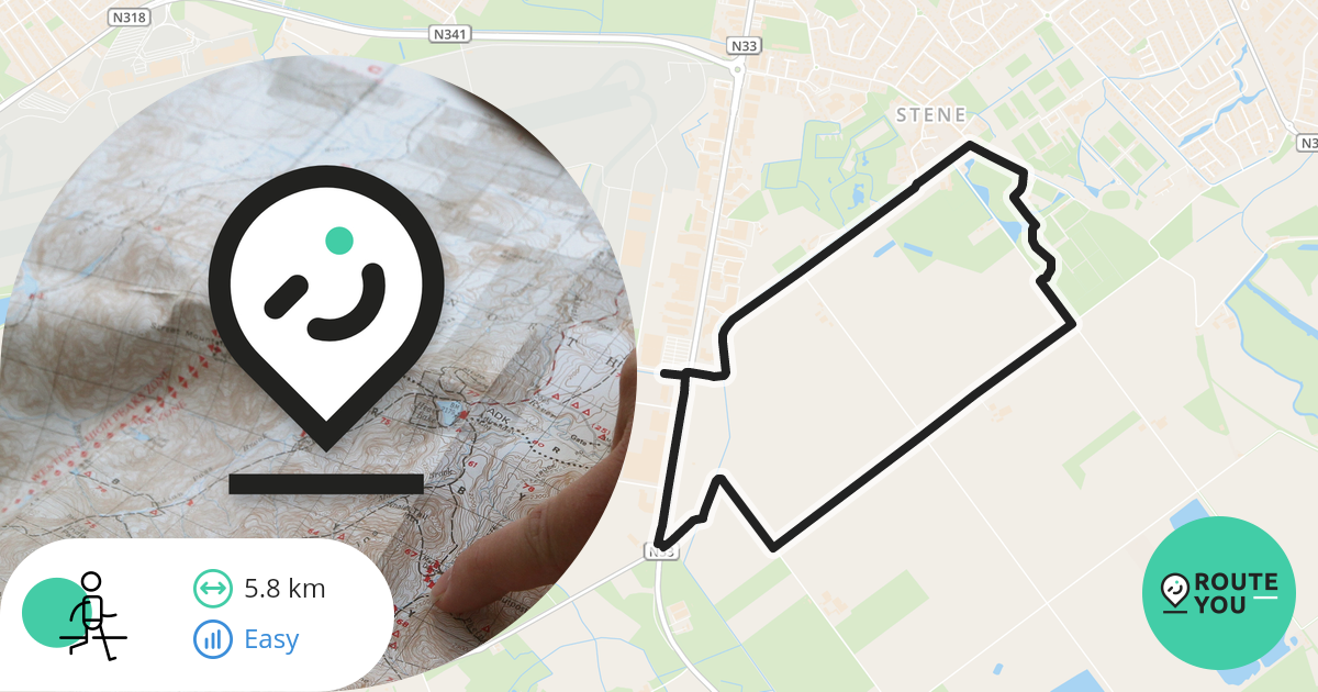 Oostende Wandelroute RouteYou