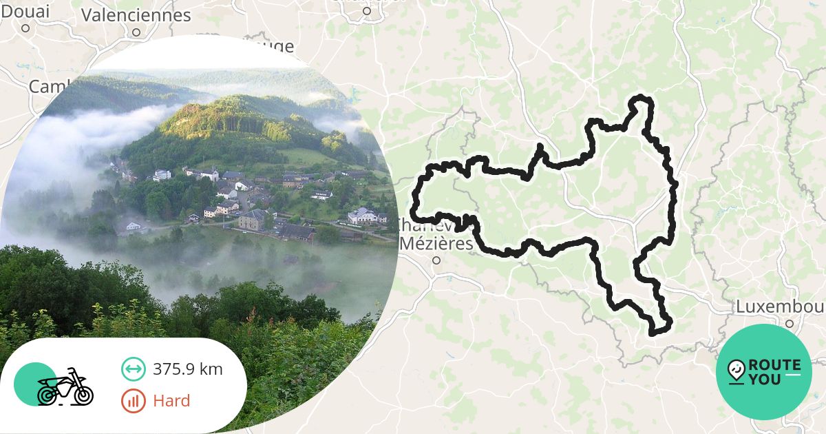 Parc naturel régional des Ardennes - Toermotorroute | RouteYou