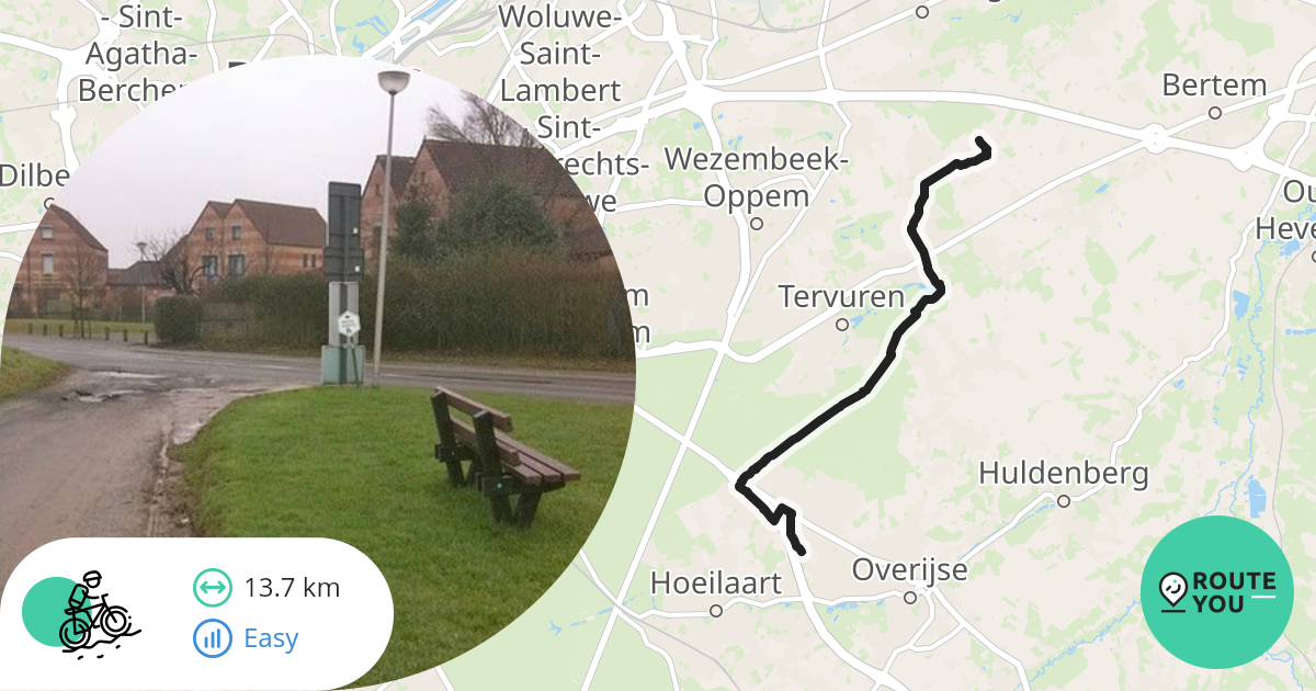 Everberg Overijse Mountainbikeroute RouteYou