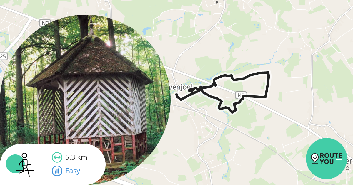 Lovenjoel Wandelroute RouteYou