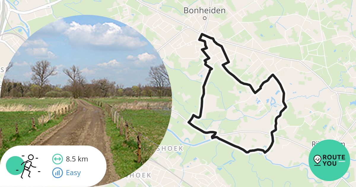 Bonheiden looproute - Hardlooproute | RouteYou